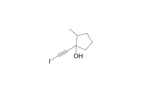 (1RS,2SR)-1-Iodoethynyl-2-methylcyclopentanol