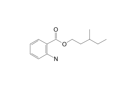 Anthranilic acid, 3-methylpentyl ester