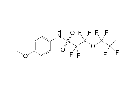 N-(5'-Iodo-3'-oxaoctafluoropentyl)sulfonyl-4-methoxyaniline