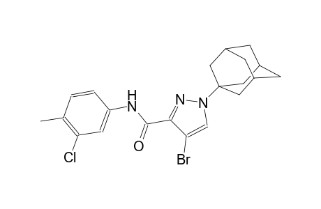 1-(1-adamantyl)-4-bromo-N-(3-chloro-4-methylphenyl)-1H-pyrazole-3-carboxamide