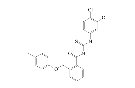 2-[(4-METHYLPHENOXY)-METHYL]-N-(3,4-DICHLOROPHENYLCARBAMOTHIOYL)-BENZAMIDE