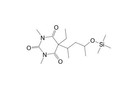 Barbituric acid, 5-ethyl-1,3-dimethyl-5-[1-methyl-3-(trimethylsiloxy)butyl]-