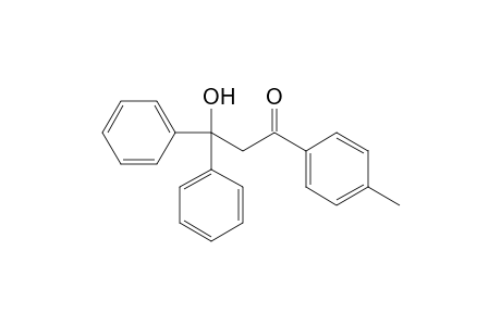 3-Hydroxy-3, 3-diphenyl-1-p-tolylpropan-1-one