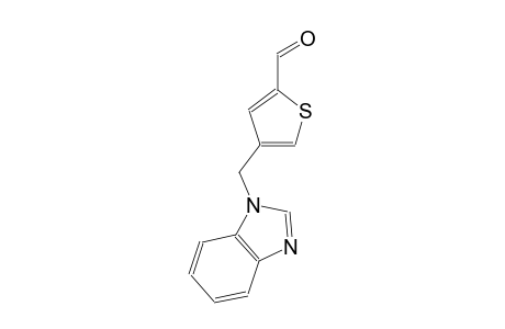 2-thiophenecarboxaldehyde, 4-(1H-benzimidazol-1-ylmethyl)-