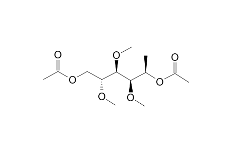 1,5-Di-O-acetyl-6-deoxy-2,3,4-tri-O-methylmannitol