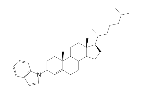 1-(4-Cholestenyl)-1H-indole