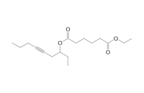 Adipic acid, ethyl non-5-yn-3-yl ester