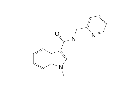 1-Methyl-N-(2-pyridinylmethyl)-1H-indole-3-carboxamide