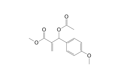 Methyl 2-[4-methoxyphenyl(methylcarbonyloxy)methyl]acrylate