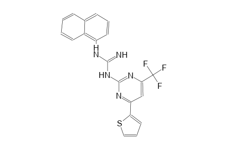 N-(1-naphthyl)-N'-[4-(2-thienyl)-6-(trifluoromethyl)-2-pyrimidinyl]guanidine