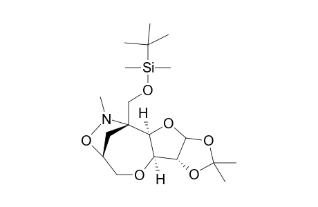 6,6,14-Trimethyl-1-[(tributylsilyl)methyl]-3,7,10,13-pentaoxa-14-azatetracyclo[7.2.1.0(2,9).0(4,8)]tetradecane