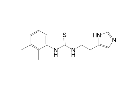 1-(2,3-dimethylphenyl)-3-[2-(1H-imidazol-5-yl)ethyl]thiourea
