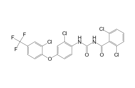 Benzamide, 2,6-dichloro-N-[[[2-chloro-4-[2-chloro-4-(trifluoromethyl)phenoxy]phenyl]amino]carbonyl]-