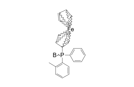 (R)-FERROCENYL-(2-METHYLPHENYL)-PHENYL-PHOSPHINE-BORANE