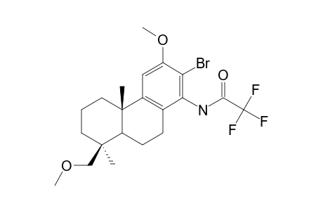 N-(13-bromo-12,19-dimethoxypodocarpa-8,11,13-trien-14-yl)-2,2,2-trifluoroacetamide