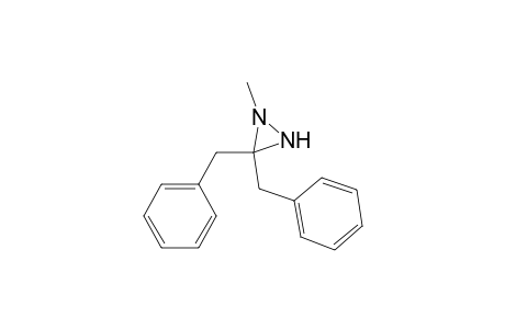 Diaziridine, 1-methyl-3,3-bis(phenylmethyl)-, trans-(.+-.)-
