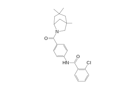 2-Chloro-N-[4-(1,3,3-trimethyl-6-aza-bicyclo[3.2.1]octane-6-carbonyl)-phenyl]-benzamide