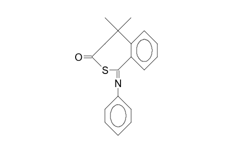 5,5-Dimethyl-N-phenyl-1,3,4,5-tetrahydro-2-benzothiepin-3-one-1-imine