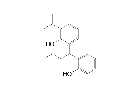 1-(2-Hydroxyphenyl)-1-(3-isopropyl-2-hydroxyphenyl)butane