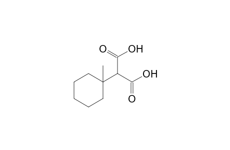 (1-methylcyclohexyl)malonic acid