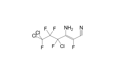(E)-1-CYANO-2-AMINO-3,5,5-TRICHLOROPERFLUOROPENT-1-ENE