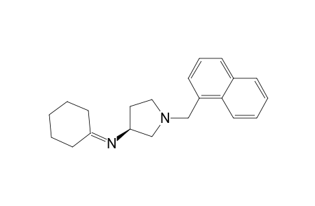 cyclohexylidene-[(3S)-1-(1-naphthylmethyl)pyrrolidin-3-yl]amine