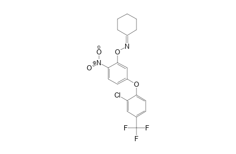 Cyclohexanone, O-[5-[2-chloro-4-(trifluoromethyl)phenoxy]-2-nitrophenyl]oxime