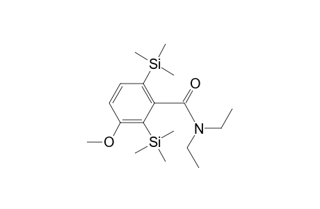 N,N-diethyl-2,6-bis(trimethylsilyl)-3-methoxybenzamide