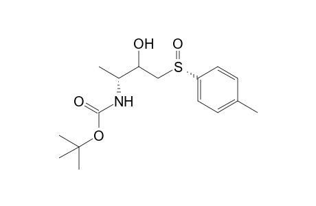 (2S,3S,rs) and (2R,3S,rs)-N-(Tert-butoxycarbonyl)-3-amino-1-(p-tolylsulfinyl)-2-butanonl