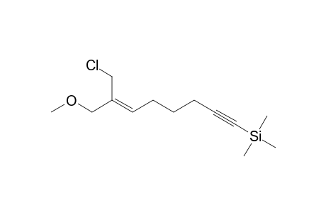 1-Chloro-2-(methoxymethyl)-8-(trimethylsilyl)-2-octen-7-yne