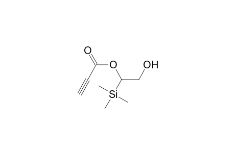2-Hydroxy-1-(trimethylsilyl)ethyl propynoate
