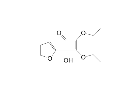 2,3-Diethoxy-4-(2,3-dihydro-5-furanyl)-4-hydroxy-2-cyclobuten-1-one