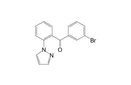 (3-Bromophenyl)[2-(1H-pyrazol-1-yl)phenyl]methanone