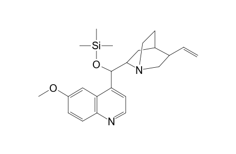 Quinine, mono-TMS