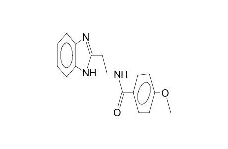 2-[2-(4-methoxybenzamido)ethyl]benzimidazole