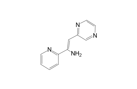 (Z)-2-(2-pyrazinyl)-1-(2-pyridinyl)ethenamine