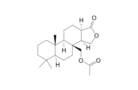 [(3aR,3bS,5aS,9aS,9bR,11aR)-6,6,9a-trimethyl-1-oxidanylidene-3,3a,4,5,5a,7,8,9,9b,10,11,11a-dodecahydronaphtho[2,1-e][2]benzofuran-3b-yl]methyl ethanoate
