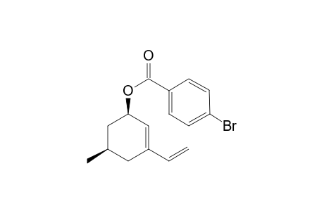 (1R,5R)1-p-Benzoyloxy-5-methyl-3-vinylcyclohex-2-ene