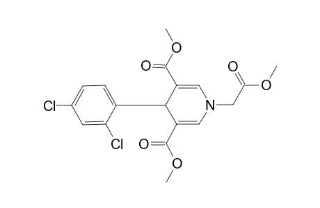 4-(2,4-dichlorophenyl)-1-(2-keto-2-methoxy-ethyl)-4H-pyridine-3,5-dicarboxylic acid dimethyl ester