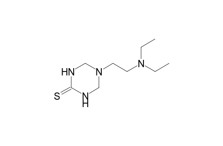 5-[2-(diethylamino)ethyl]tetrahydro-s-triazine-2(1H)-thione