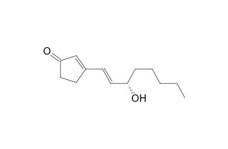 2-Cyclopenten-1-one, 3-(3-hydroxy-1-octenyl)-, [S-(E)]-