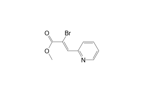 2-Propenoic acid, 2-bromo-3-(2-pyridinyl)-, methyl ester