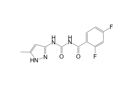 urea, N-(2,4-difluorobenzoyl)-N'-(5-methyl-1H-pyrazol-3-yl)-