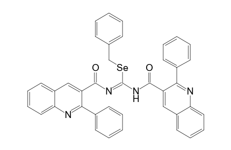 Benzyl N,N'-di(2-phenylquinolin-3-ylcarbonyl)-imidoselenocarbamate