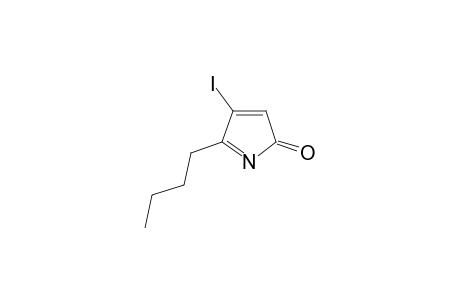 5-n-butyl-4-iodo-pyrrol-2-one