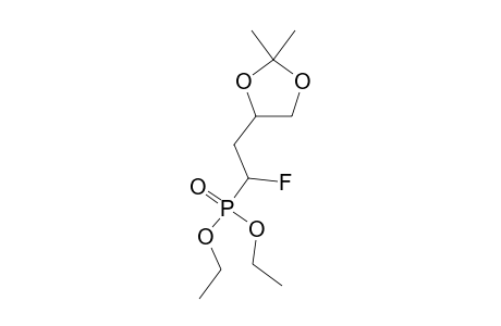 DIETHYL-1-FLUORO-3,4-(O-ISOPROPYLIDENE)-3,4-DIHYDROXYBUTYLPHOSPHONATE