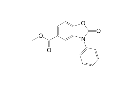 5-Methoxycarbonyl-3-phenyl-2,3-dihydrobenzoxazol-2-one