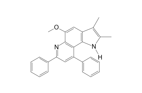 5-Methoxy-2,3-dimethyl-7,9-diphenyl-1H-pyrrolo[2,3-f]quinoline
