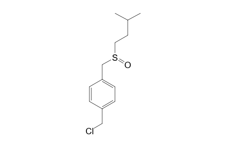 1-(chloromethyl)-4-(isoamylsulfinylmethyl)benzene