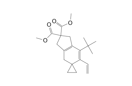 DIMETHYL-SPIRO-[CYCLOPROPANE-1,4'-[2'-(TERT.-BUTYL)-3'-VINYLBICYCLO-[4.3.0]-NONA-1'(6'),2'-DIENE-8',8'-DICARBOXYLATE]]